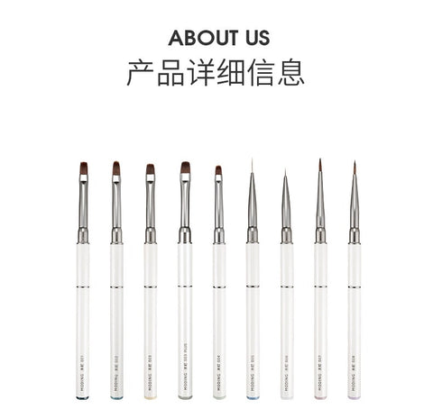 Moding Nail Brush - UV Gel Apply Pen/Drawing Brush/Painting Brush/Liner