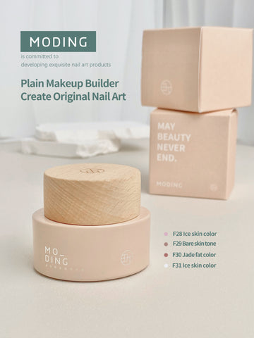 Moding F30 Two-in-One (Builder and colour gel in one step) Nude-pink Colour and Builder Gel 20g